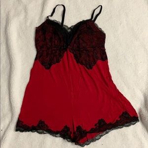 Black and Red nighty.